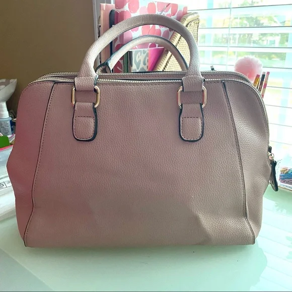 Marc New York | Andrew Marc Blush Pink Union Satchel - Picture 5 of 7